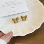 新款波点小巧可爱耳钉