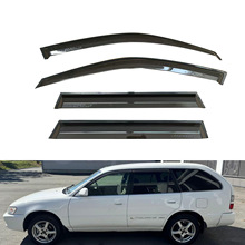 适用于1996-2000丰田corolla改装车窗雨挡E100两厢汽车雨眉挡雨板