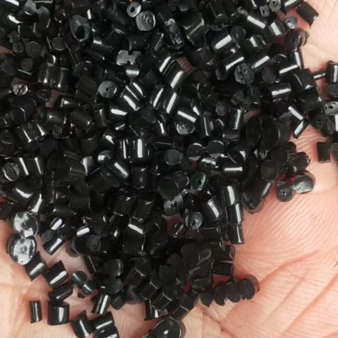 再生塑料颗粒LDPE高压料发泡注塑拉管压板再生料LDPE 黑母粒