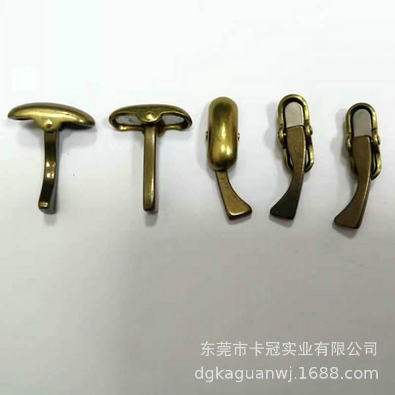 供应花纹袖扣脚榄形袖扣脚圆管袖扣脚特殊袖扣脚棱形弯脚U形袖扣