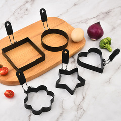 ステンレス製の卵焼き器の台所の卵焼きの鋳型の花型の星型の正方形型の創意的な卵焼きの神器の卵焼きの神器