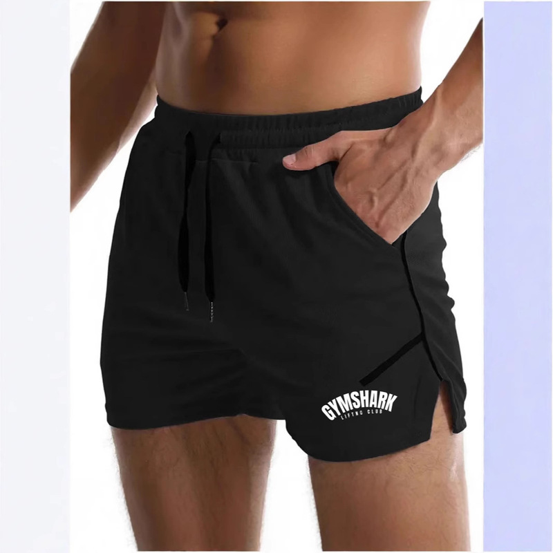 GYMSHARK Mesh Quick-drying Sports Shorts Men's Fitness Pants Thin Casual Running Breathable Training Pants cy-3
