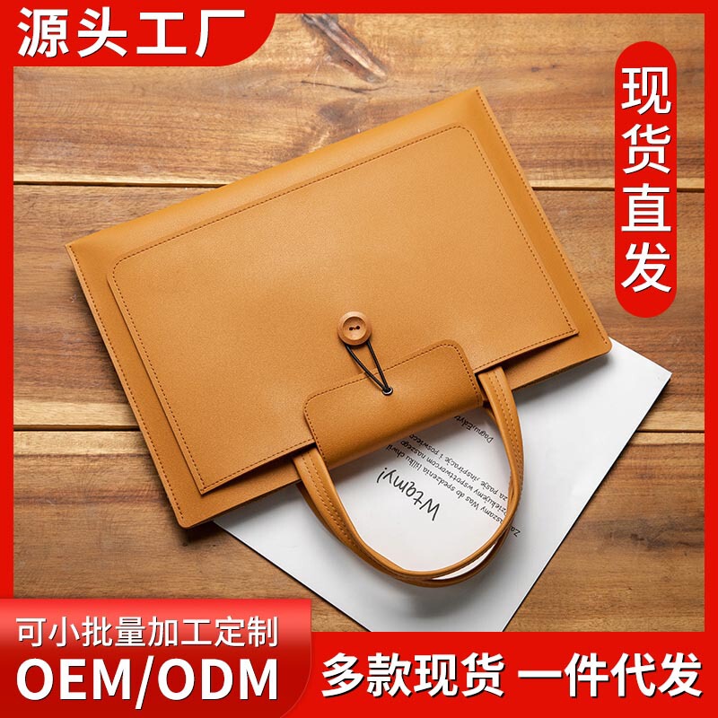 Suitable for Apple MacBook 14inch Handbag Huawei 16inch Laptop Bag Briefcase Large Capacity Suitable for Apple MacBook 14inch Handbag Huawei 16inch Laptop Bag Briefcase Large Capacity
