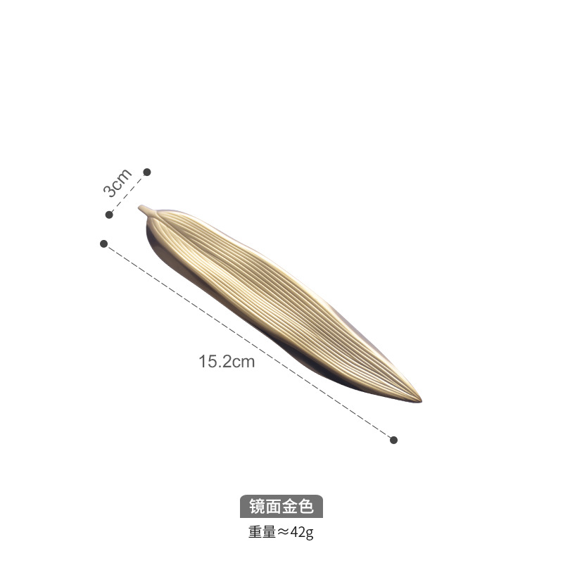 Creativo de la hoja de sauce palillos titular hogar palillos públicos soporte de metal espejo 304 de acero inoxidable cuchara titular hotel restaurante Mesa