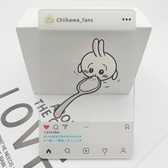 漫画の吉伊カードわぁins小八ウサキアクリル透カードかわいい3インチ写真道具装飾卸売り