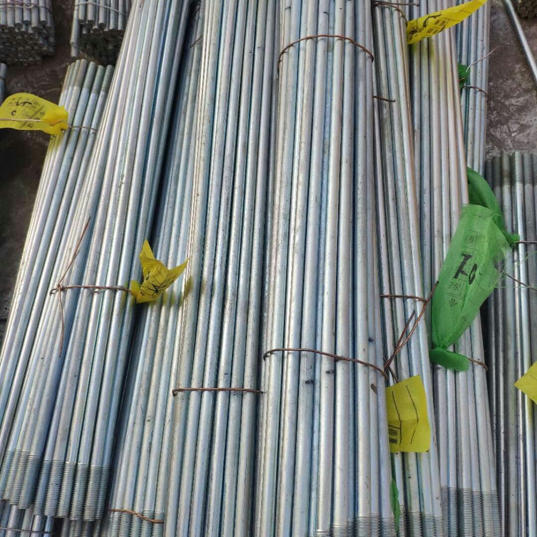 镀锌拉条 斜拉条 直拉条 双头现货 全款丝杆高强镀彩氧化发黑螺栓