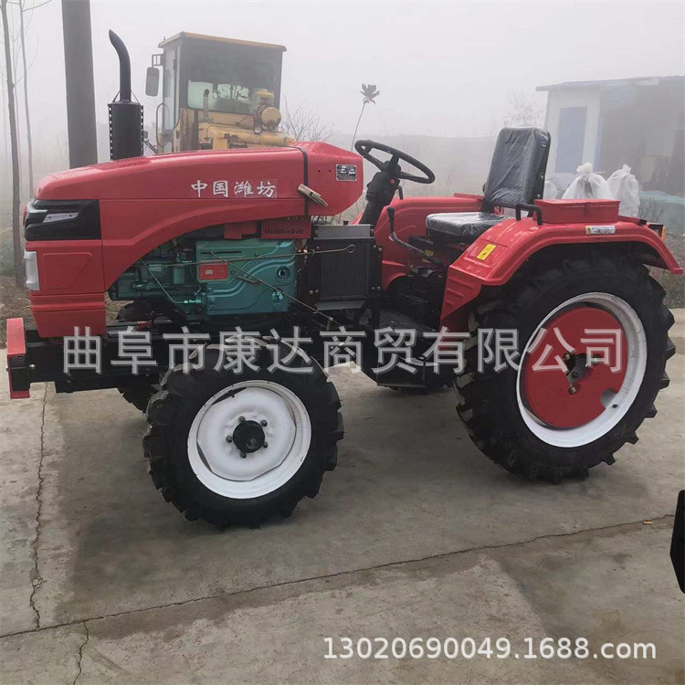 泰山904四驱四轮拖拉机 雷沃704果园大棚多缸耕地 四轮拖拉机