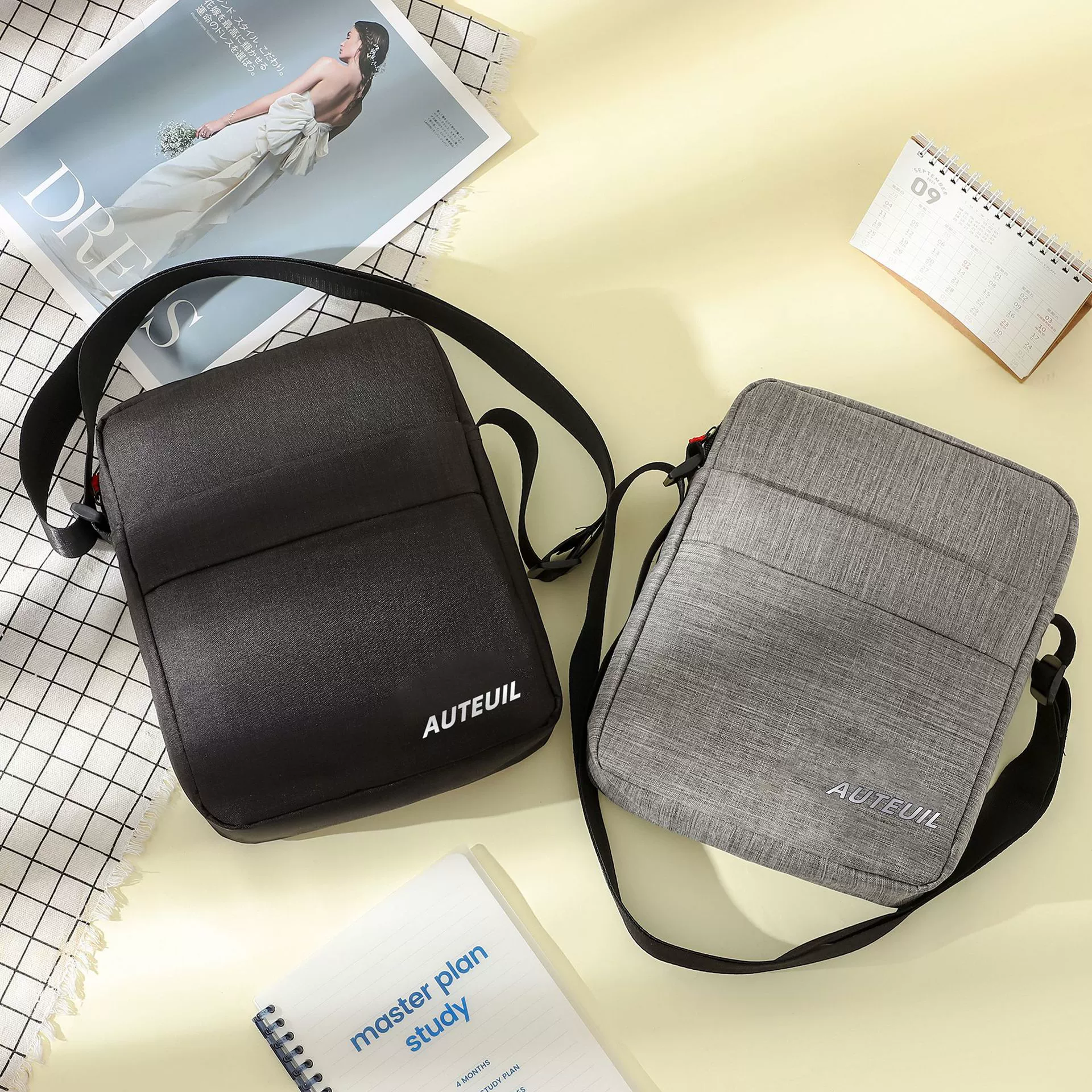 Shoulder bag for leisure, waterproof universal one-shoulder bag, capacious chest bag, wholesale
