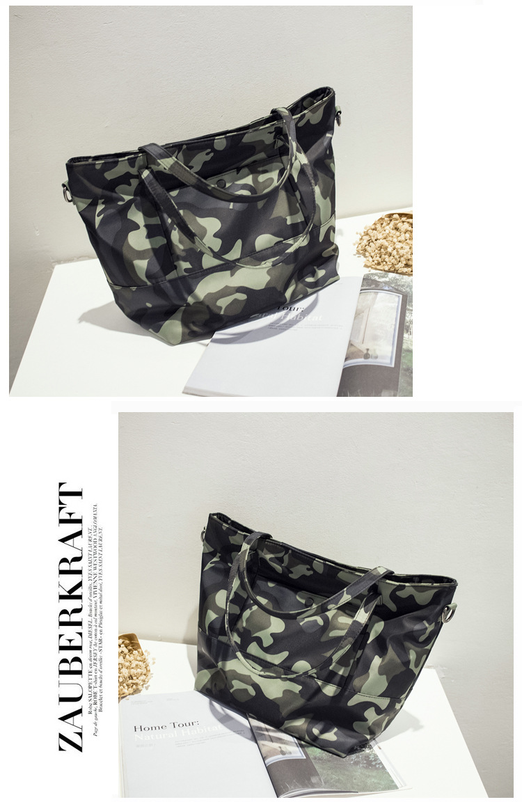 2024 New Korean Edition Trendy Women's Simple Waterproof Cloth Versatile Large Capacity Short Distance Travel Fashion_voghion.com