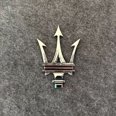 Quattroporte, Ghibli car emblems, Car logo - standard-new-side-label-silver-with-red-line-one-piece