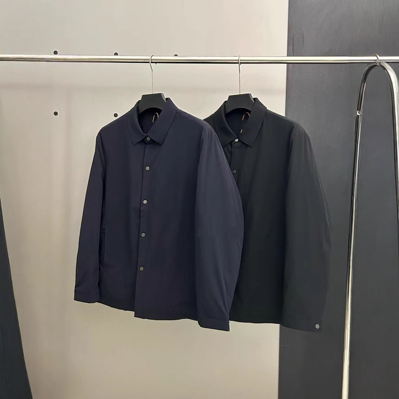 Factory! Lapel Seamless Jacket Men's Casual Men's Shirt Goose down Jacket Business Jacket Factory! Lapel Seamless Jacket Men's Casual Men's Shirt Goose down Jacket Business Jacket