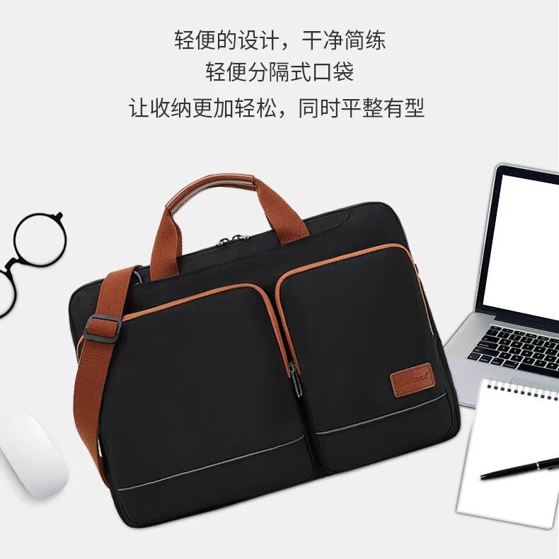 Computer Bag, Inner Sleeve Bag, Portable Briefcase, Storage Bag Suitable for Apple, Huawei, Ipad, and Learning Devices 13-17inch