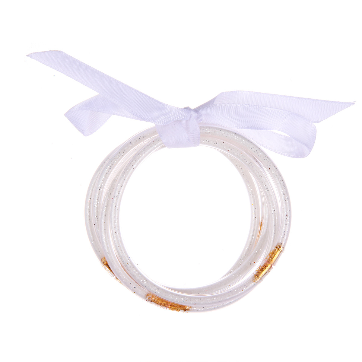 Simple Style Classic Style Round Bow Knot Silica Gel Unisex Buddhist Bangle display picture 2