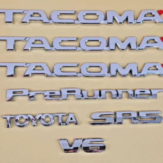 TOYOTA автомобильный логотип V6 SR5 автомобильная наклейка TACOMA логотип PreRunner подходит для модифицированных наборов Toyota и т. Д.
