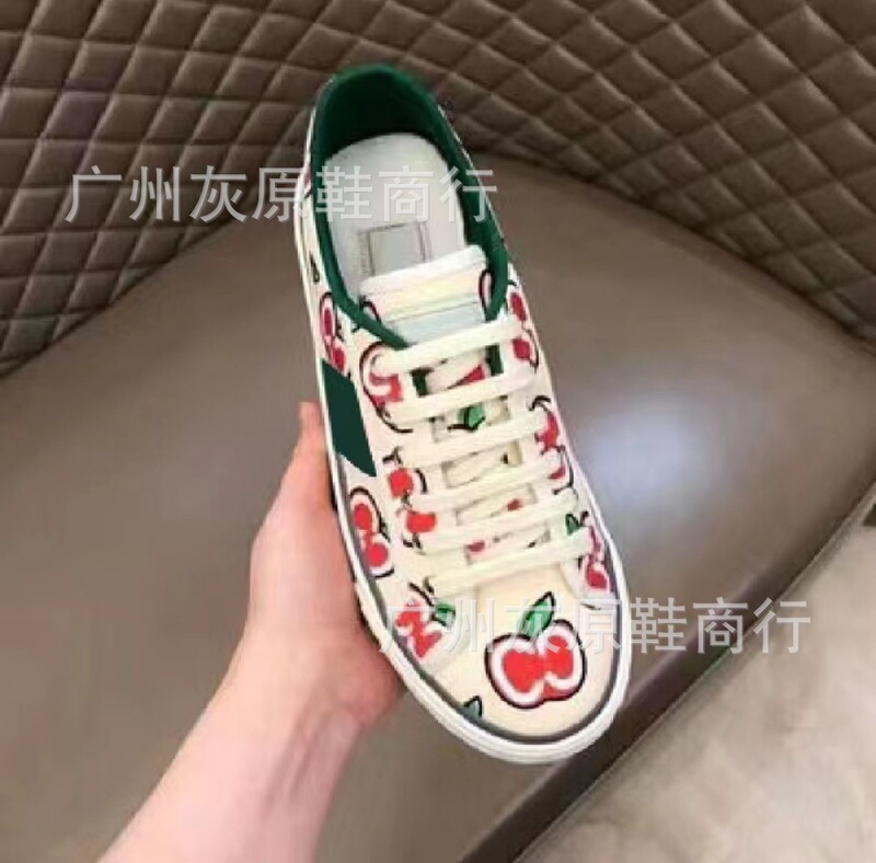 Y標高バージョンg家レトロ刺繍ズック靴1977老花男女カップル靴カジュアル白靴スポーツシューズ|undefined