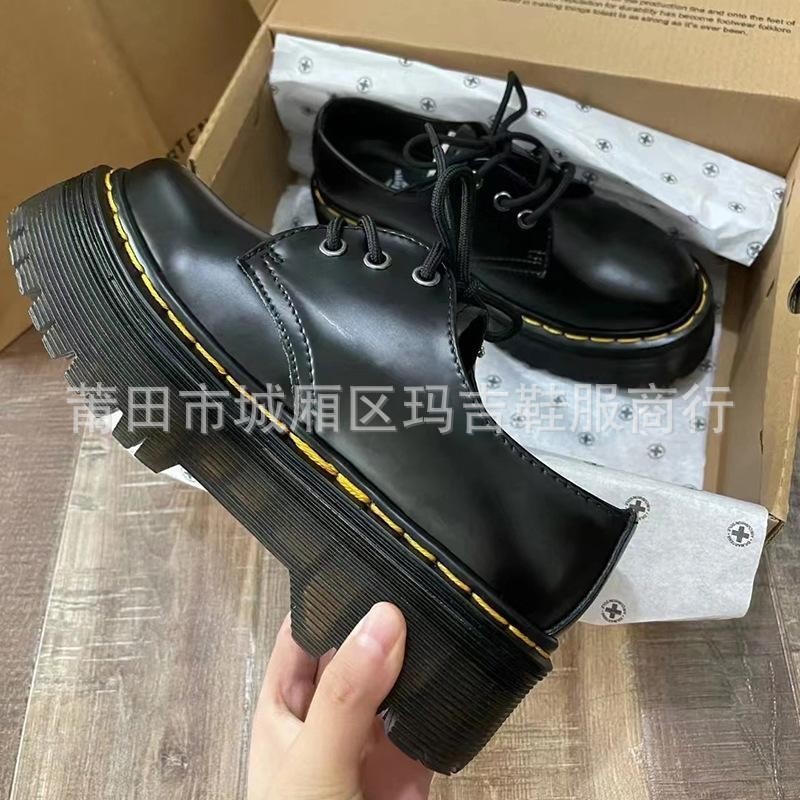 经典百搭厚底马丁女英伦风网红同款厚底纯原高品质|undefined