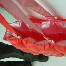 pvc充气气泡袋 文件袋  资料袋 充气手提拉链袋子