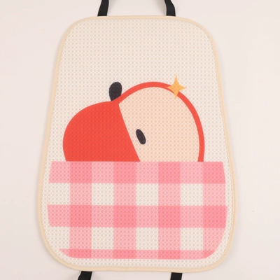 Suitable for All Seasons, Car – Seat cushion, seat cover - new-plaid-apple-pink-plaid-backrest