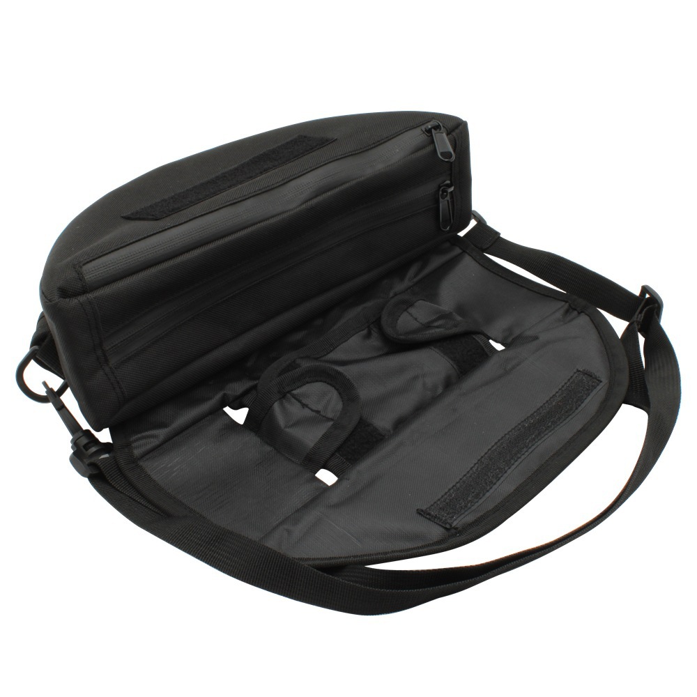 Large-Capacity Waterproof Motorcycle Bag for Storing Tools, Touch Screen Motorcycle Handlebar Bag