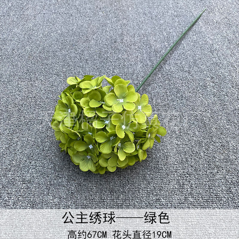 Flores de boda de alta calidad de flores de madera verde de bambú y lirio de pino masson de alta calidad