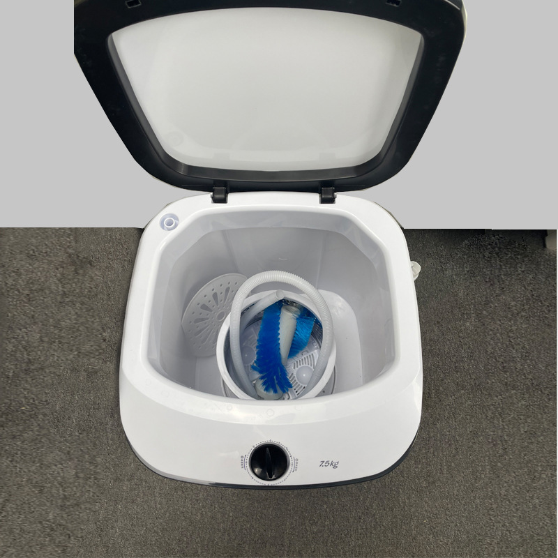 7 Kg Single Barrel Small Semi-automatic Washing Machine Home Baby Underwear Mini Shoe Washing Machine Wholesale