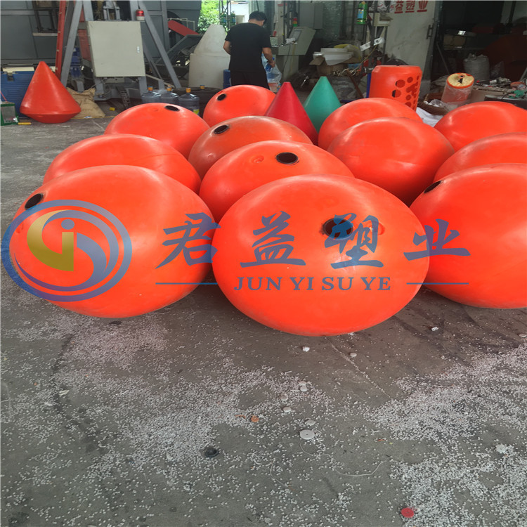 供应40公分警示区域划分浮球 直径50公分海域划分浮球