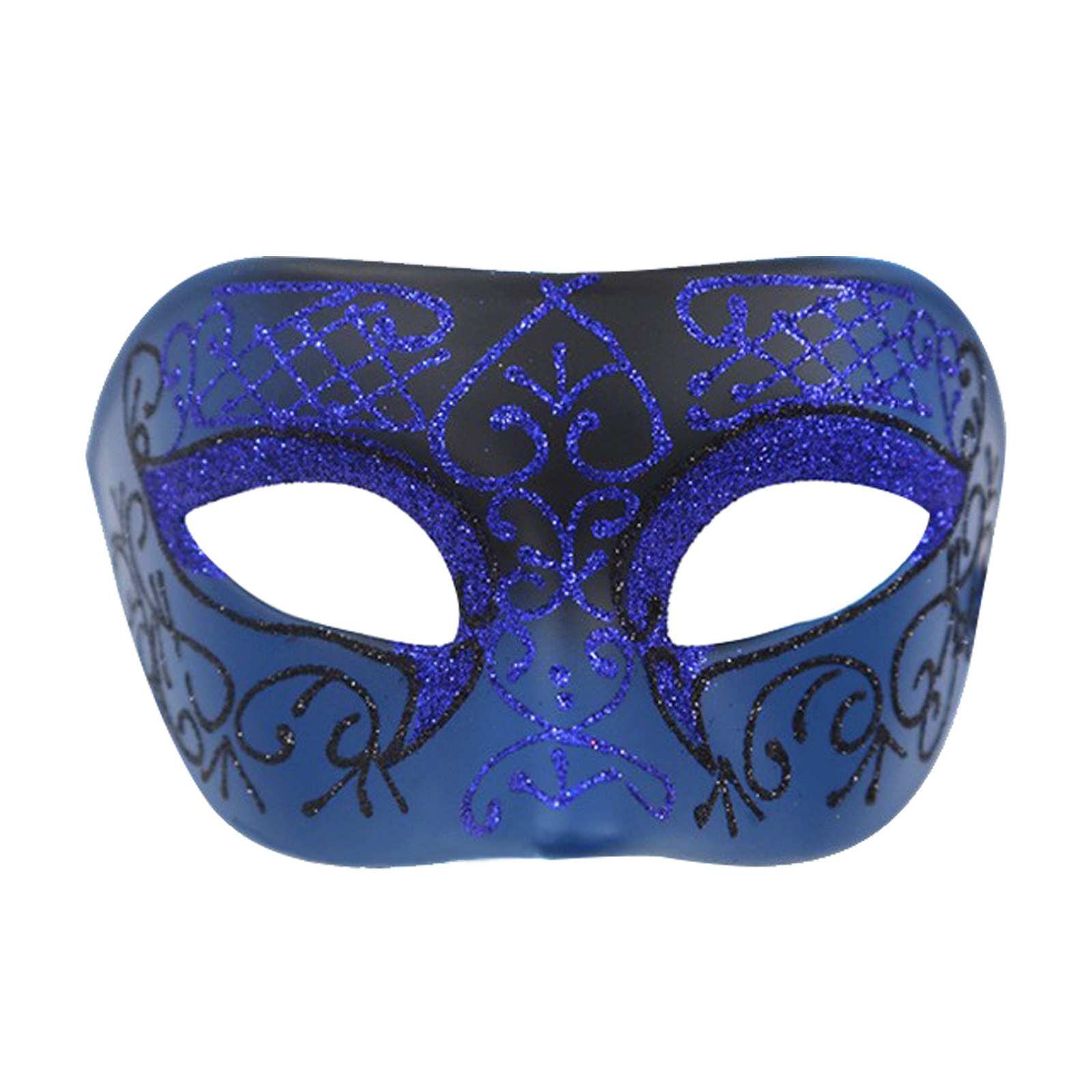 Ventas transfronterizas máscaras de hierro forjado de plástico de alta calidad máscaras de maquillaje de plástico pintadas máscaras de carnaval