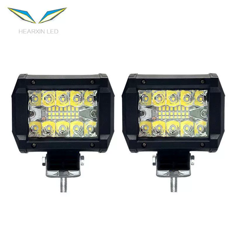 LED рабочий пластик SUV, огни, (跨境贸易), 4 дюйма, 60 Вт