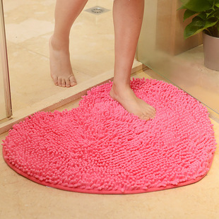 Wedding love door mat entrance hall mat bathroom bathroom bathroom absorbent non-slip mat knot wedding carpet floor mat