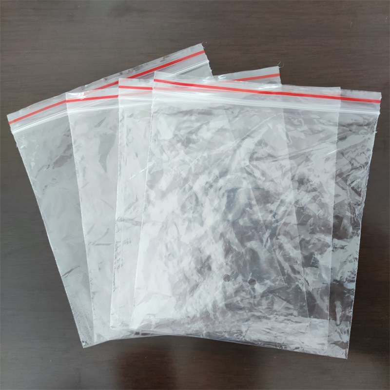 彩色封口骨袋 可打透气孔骨袋 印刷封口袋包装 蓝色自封口袋