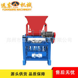 4-35型空心制砖机建筑工地桥梁砂石水泥快速成型多功能免烧砖机