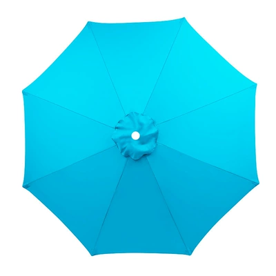 Surface Polyester Rainproof Sunscreen | Avtomobil yan çətirləri - light-blue-suitable-for-8-bone-umbrella-stand-with-a-diameter-of-3-meters-10-feet