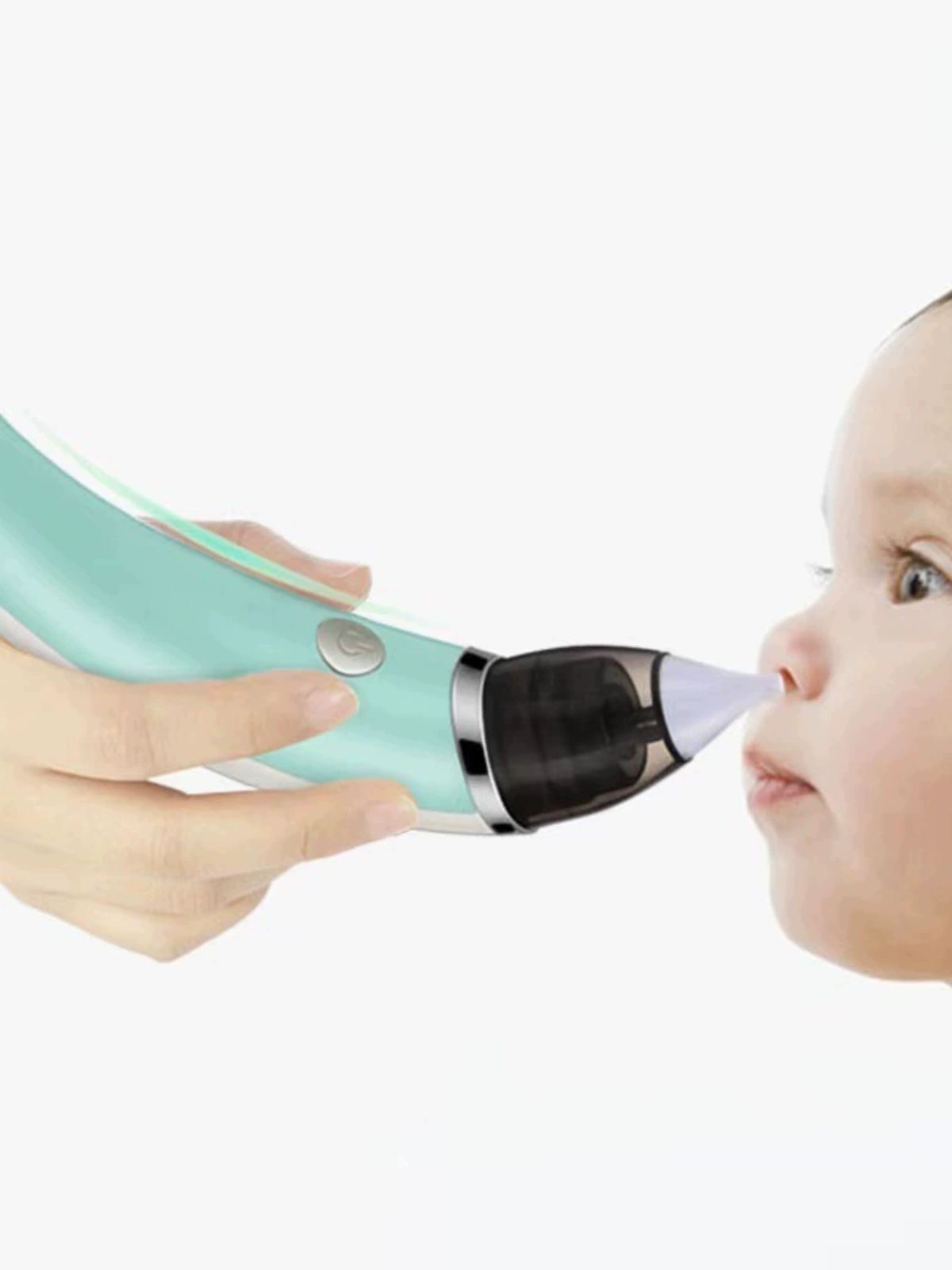 Детский молокоотсос/ грудной насос? Но текст says Children's breast pump, hygienic nasal aspirator for new born for nose