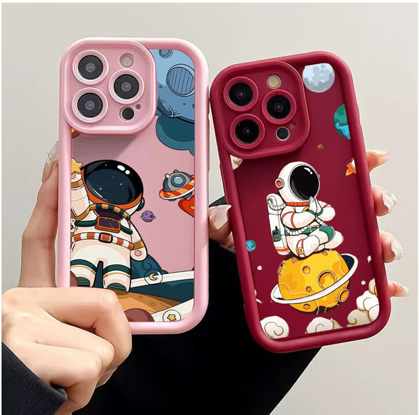 cartoon space phone case