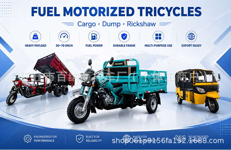 African Tuk-Tuk Wholesale Cross-Border Fuel-Powered Tuk-Tuk Three-Wheeled Passenger Motorcycle Factory Tvstuktuk