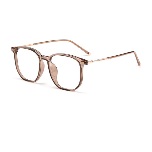 BestFen Xiaohongshu internet celebrity TR90 glasses frame retro polygonal large frame men's and women's myopia glasses