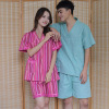 wholesale pure cotton Khan steam service club high-grade Sauna suits hotel Bathing massage bathrobe cosmetology physiotherapy moxibustion