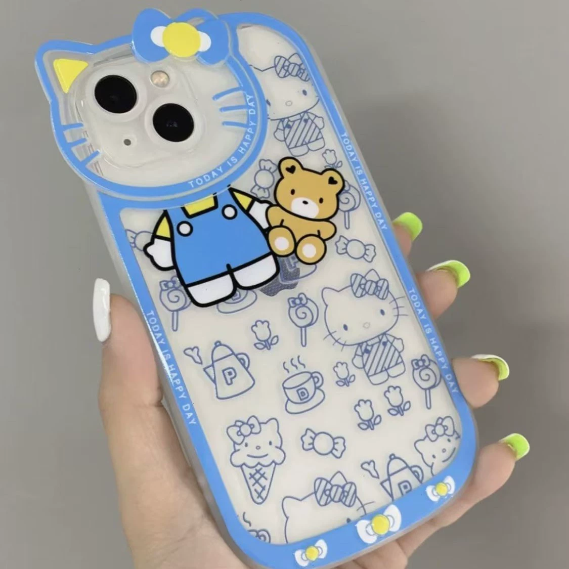 Hello Kitty, яблоко, чехол для телефона, совместимый iPhone17 Pro, iPhone, 16promax, 14