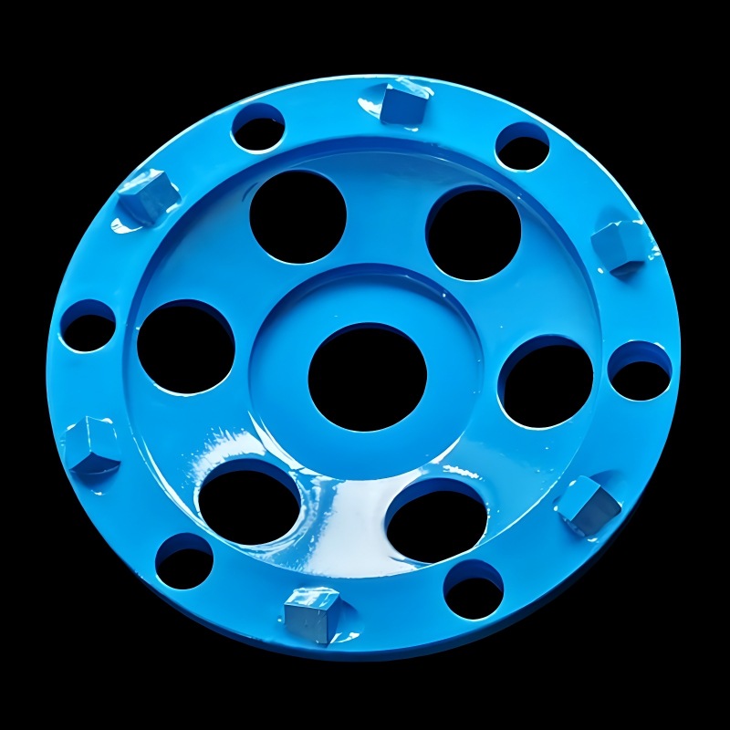 PCD磨轮地坪混凝土碗磨角磨机旧环氧除油漆磨盘出口型5/8-11接头