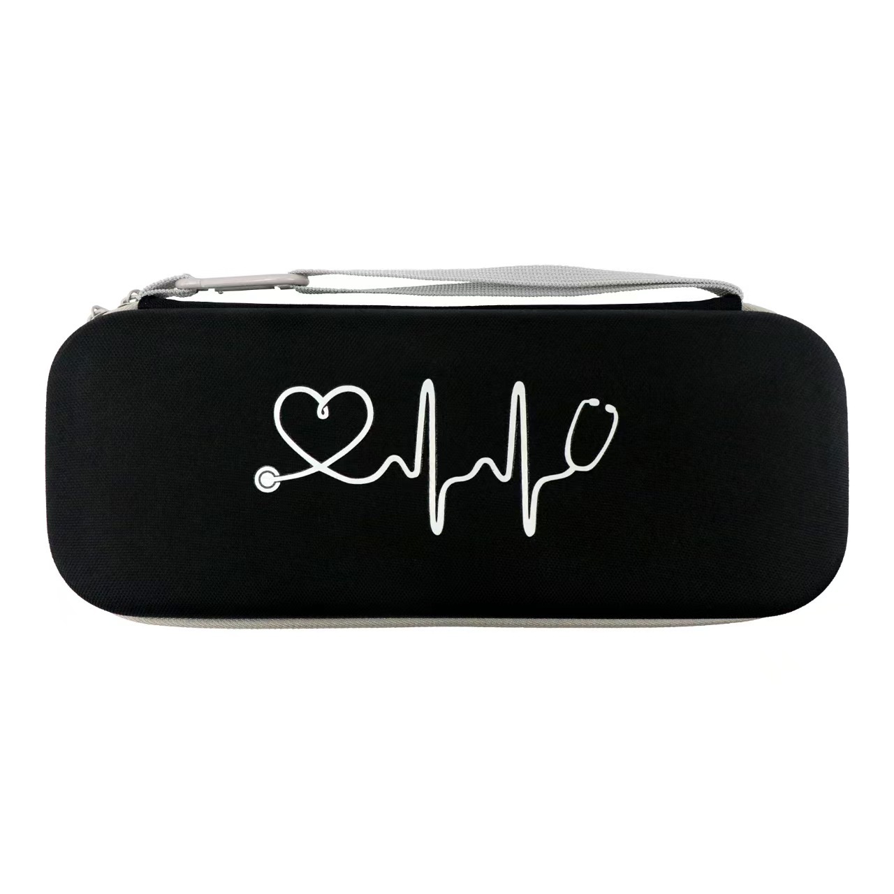 Bolsa de almacenamiento de estetoscopio de partición portátil, médico multifuncional, caja de estetoscopio de corazón fetal para mujeres embarazadas, bolsa de almacenamiento EVA