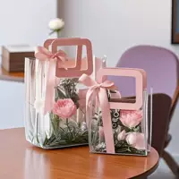 Прозрачная подарочная сумка из ПВХ, сумка для свадьбы, подарок подружке невесты, упаковочная сумка, подарочная коробка на день рождения
