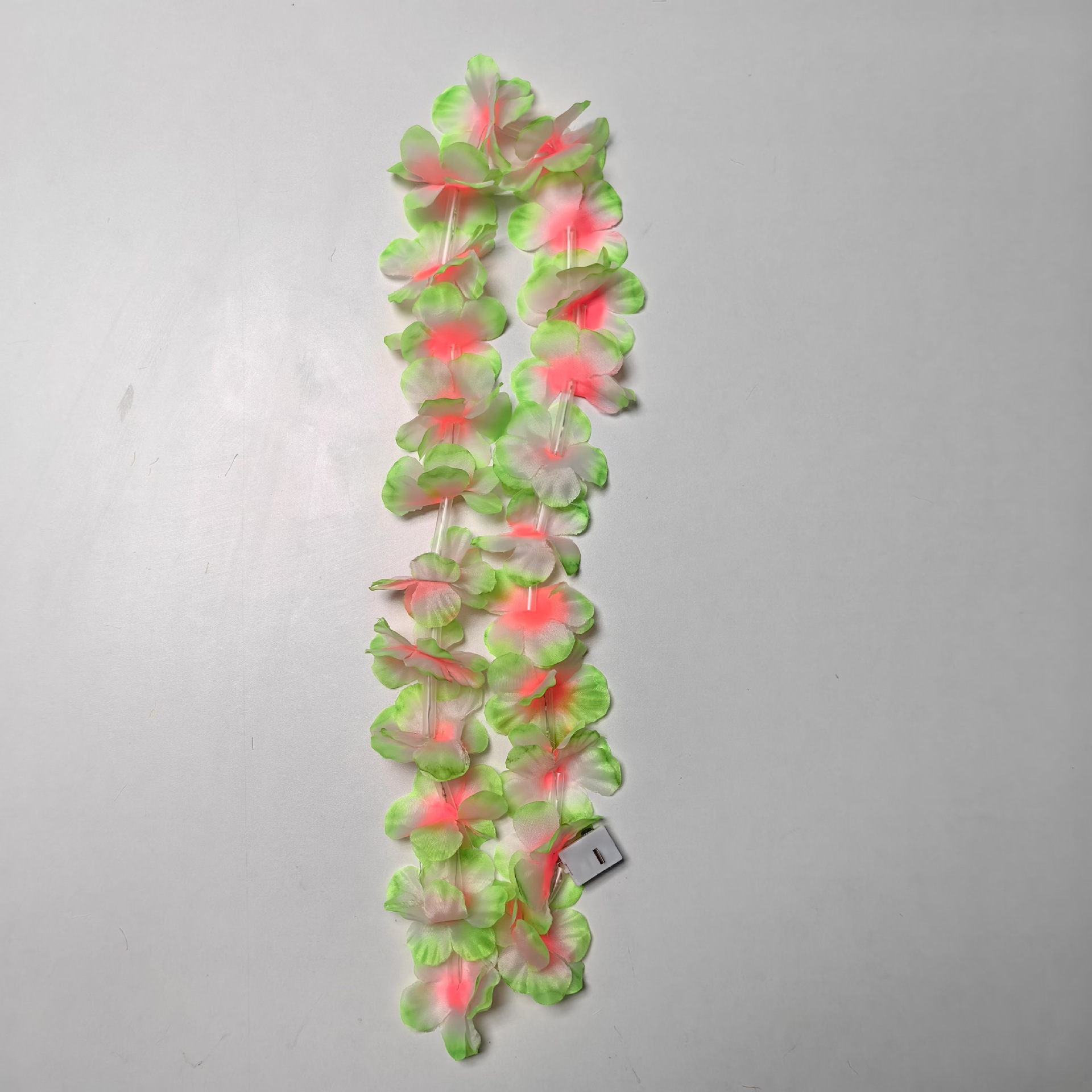 Fiesta festiva atmósfera decoración diseño de luces LED color guirlanda pétalos de diámetro 6.5 cm 10 luces 24 flores