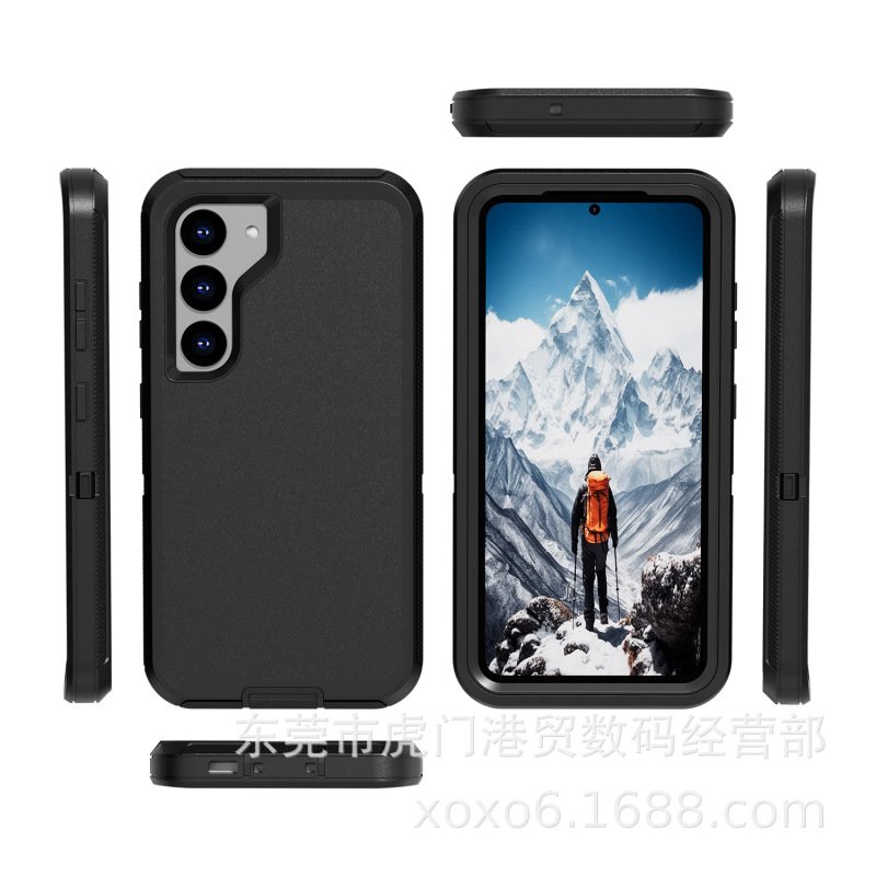Samsung S23+ に適した落下防止および防塵の落下防止携帯電話ケース 1.5m 落下防止 Samsung S23 保護カバー フルパッケージ|undefined