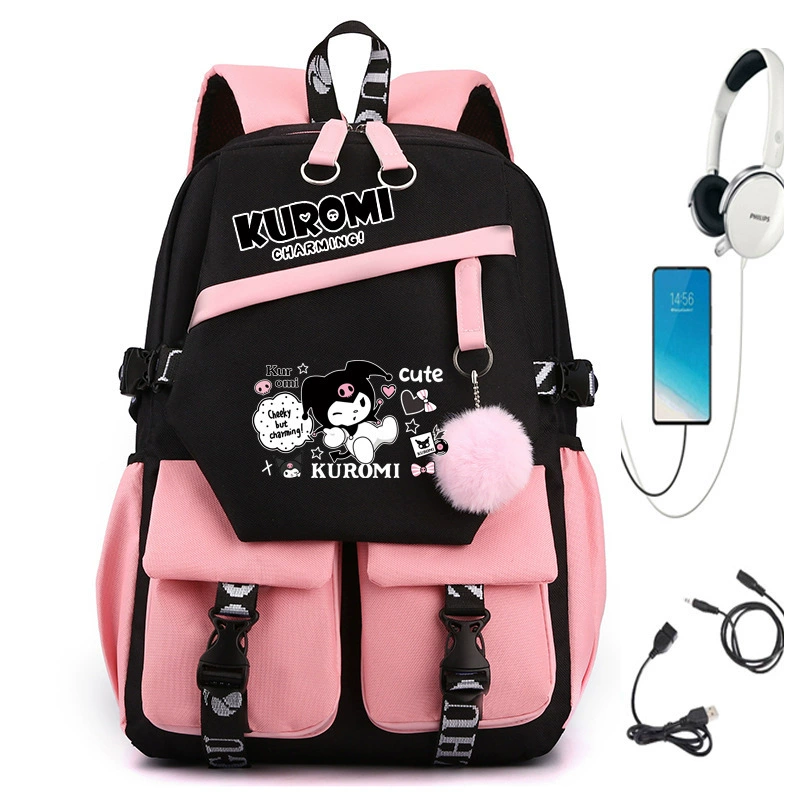 Backpack, Japanese cute capacious shoulder bag, for teenagers