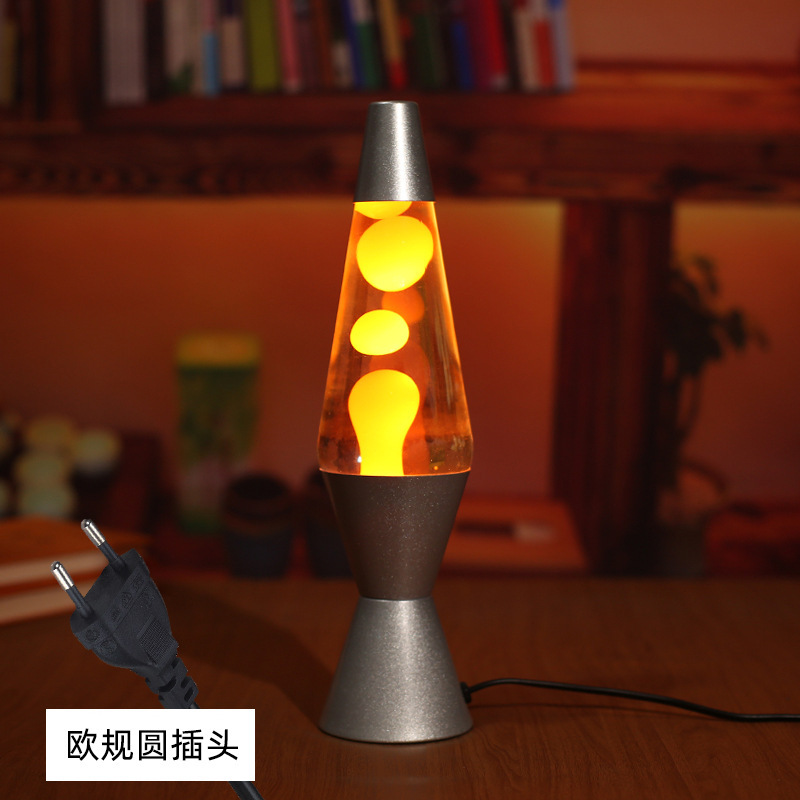 Lava Lamp Night Light, Glowing Wax Lamp, Bedroom Bedside Night Light, Desktop Decoration, Ambiance Table Lamp, Factory Cross-Border Model