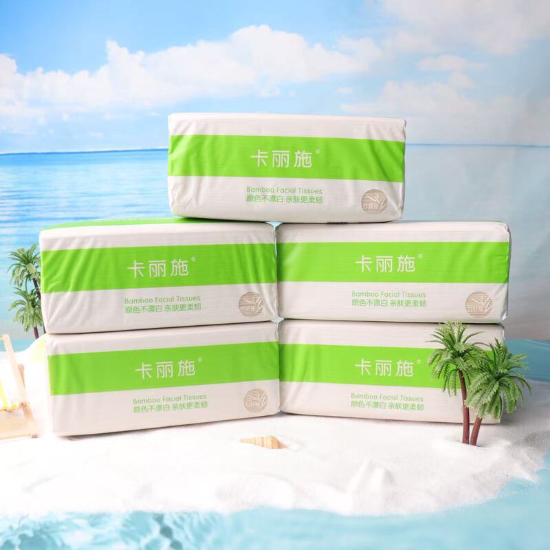 Greenleaf Kaliishi 440 Sheets of Original Color Bamboo Fiber Tissue Paper Napkins Household Hand Towels 4 Layers 5 Packs of Facial Tissue Greenleaf Kaliishi 440 Sheets of Original Color Bamboo Fiber Tissue Paper Napkins Household Hand Towels 4 Layers 5 Packs of Facial Tissue