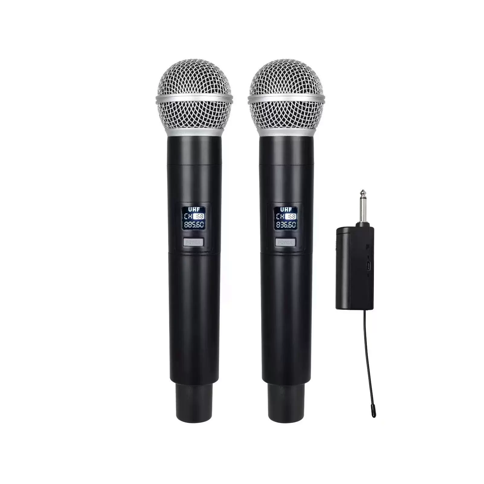 无线话筒一拖二手持会议直播家庭KTV舞台专业K歌多功能无线麦克风