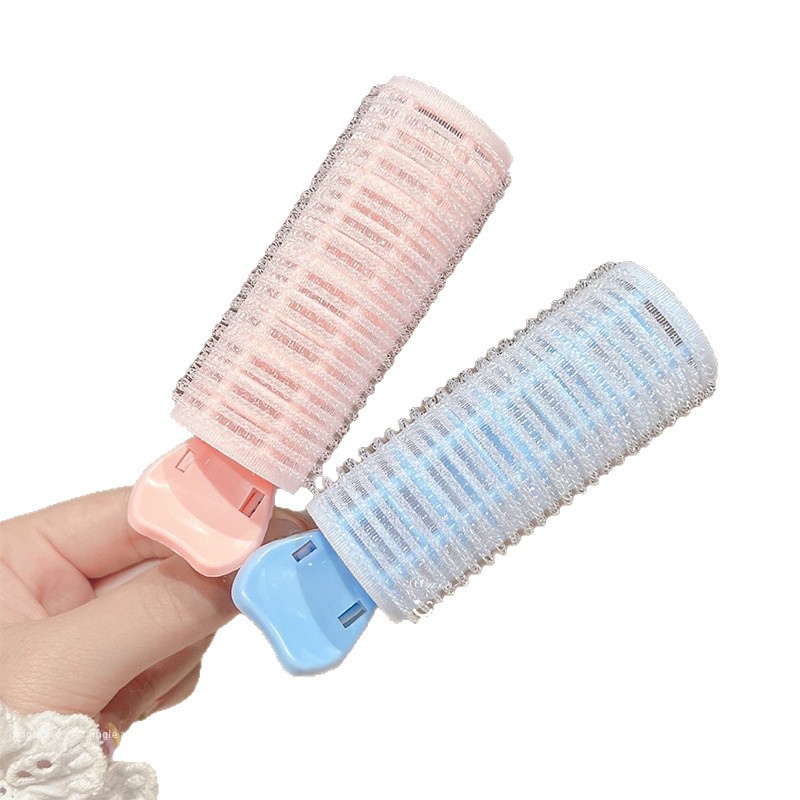 Zhao Lu Si con el mismo tipo de cabello enrollado de aire ocho caracteres fijado para el cuidado del artefacto de la cabeza de la cabeza alta de la mujer