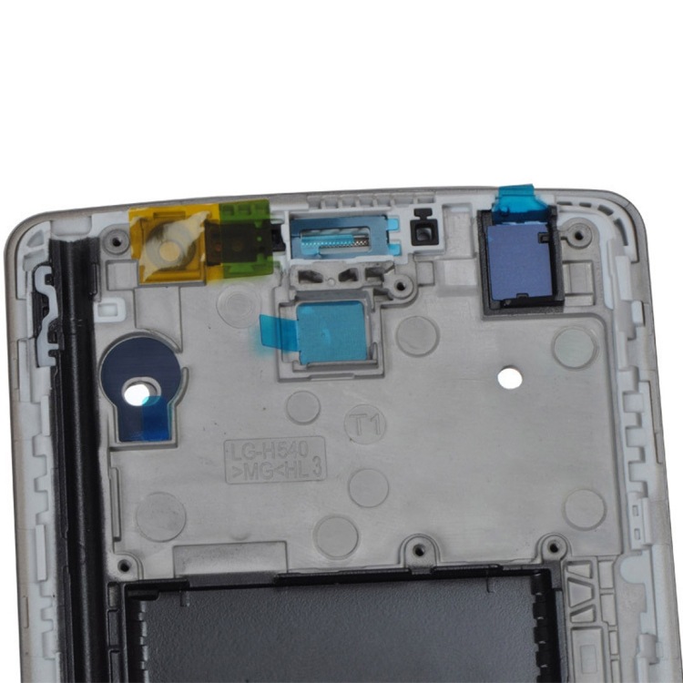 Aplicable para LG G Stylo / LS770 LCD Touch Assembly con marco (Color: Negro)