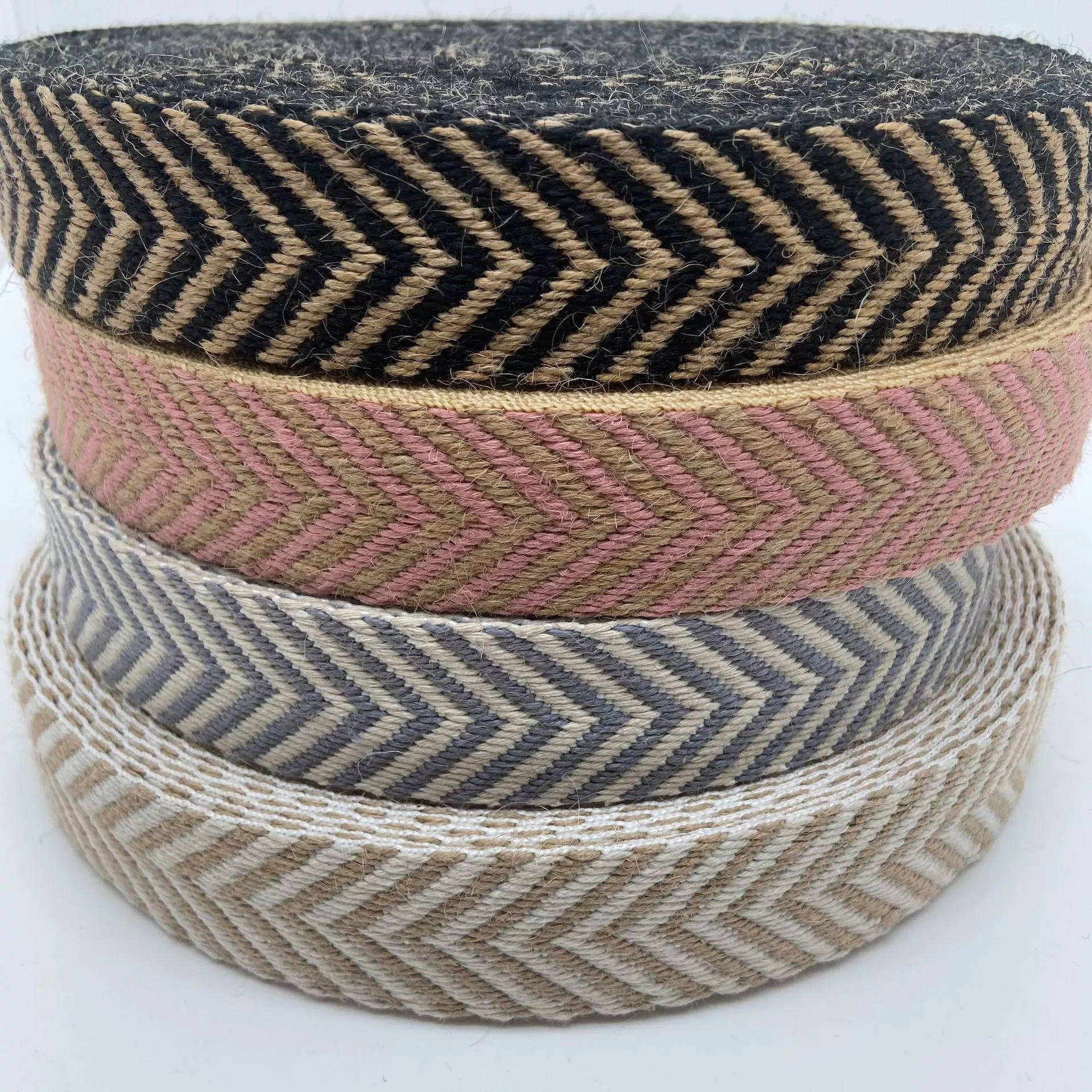 4 см пенькая веревка двухцветная тканая лента прочная и прочная машина тканая обувь ткань супер низкая стоимость спот волос